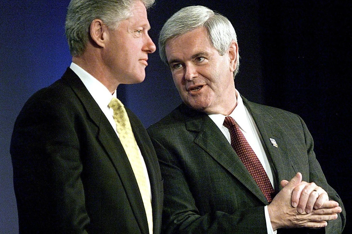 Newt Gingrich says impeaching Clinton over sex scandal was a mistake