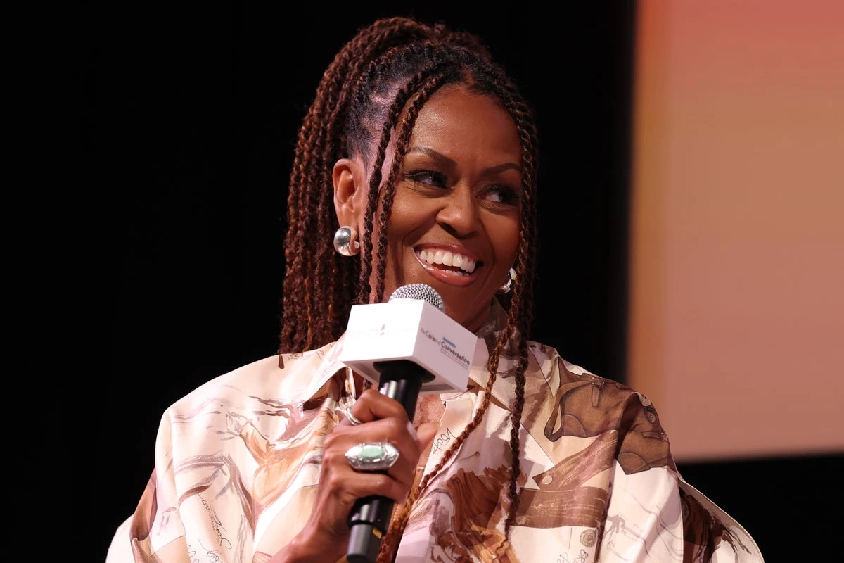Michelle Obama says politics forced her to develop thick skin