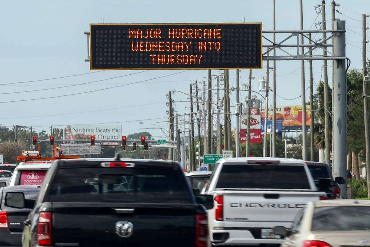 Hurricane Milton nears Florida as locals told ‘this is the 11th hour’