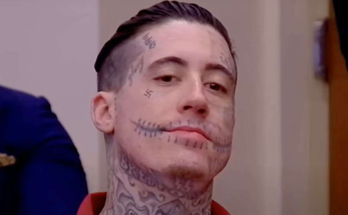 Killer with Nazi face tattoos sentenced to death