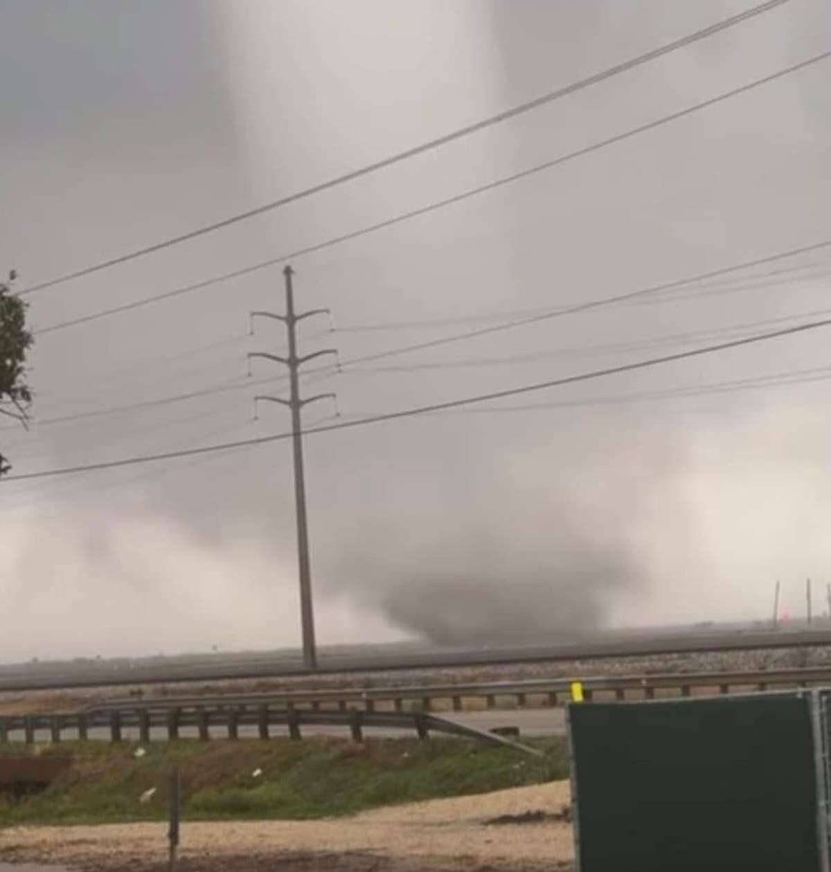 Tornadoes tear through Texas and Louisiana as thunderstorms sweep east