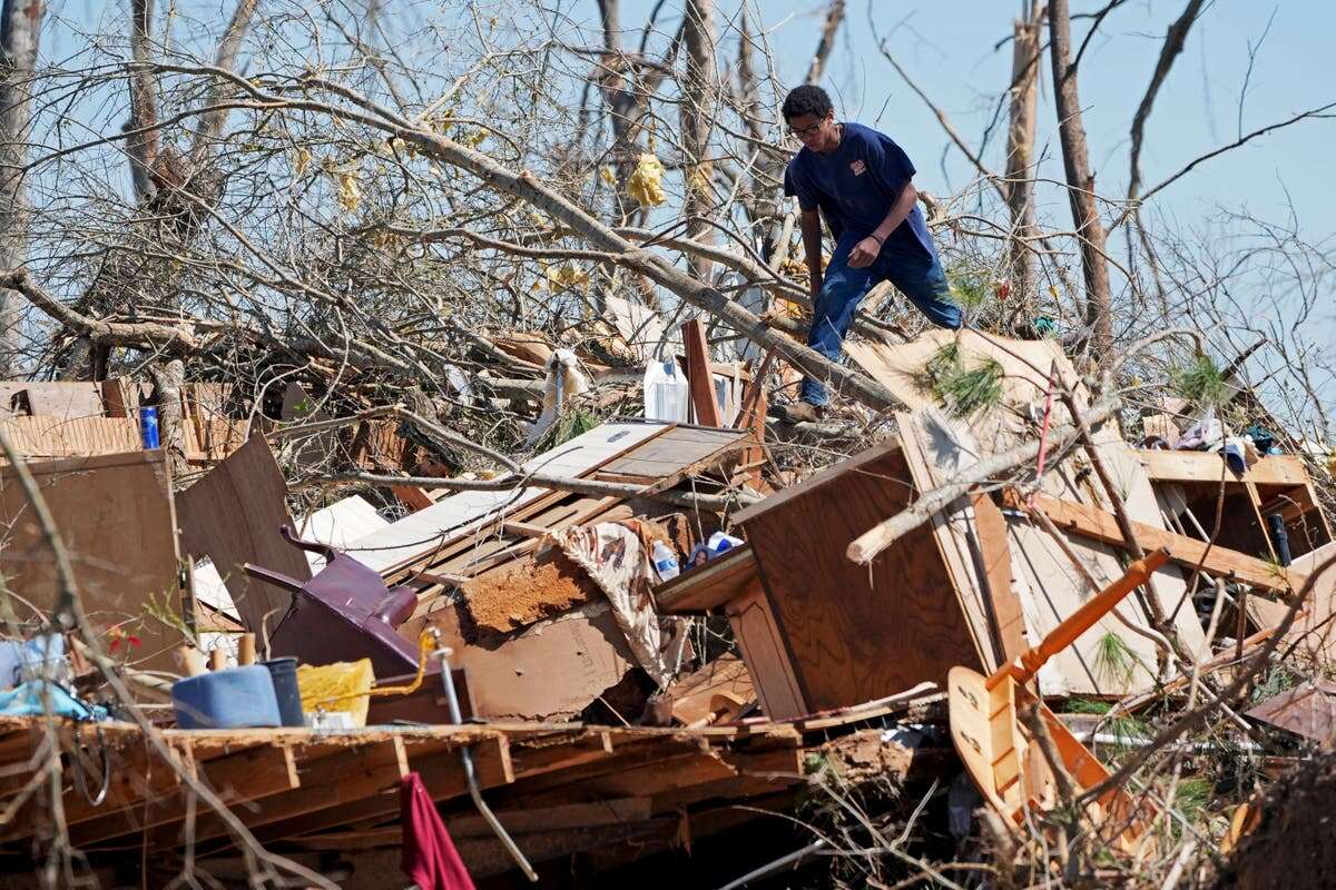 Devastating storms kill at least 39 across 7 states in the South and Midwest