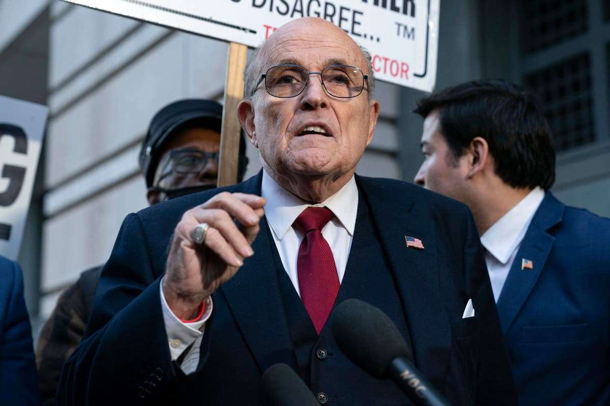 Giuliani threatened with jail as he yells at judge during hearing