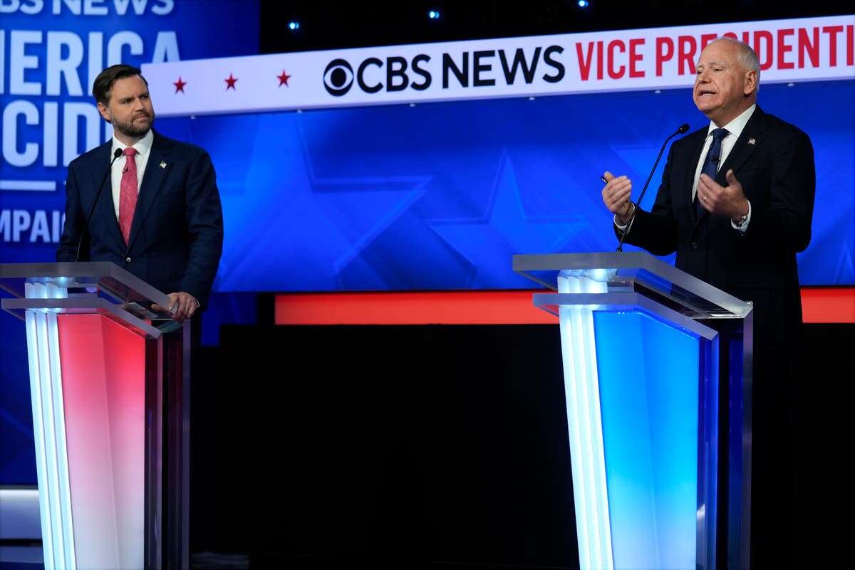 Who won the vice presidential debate?