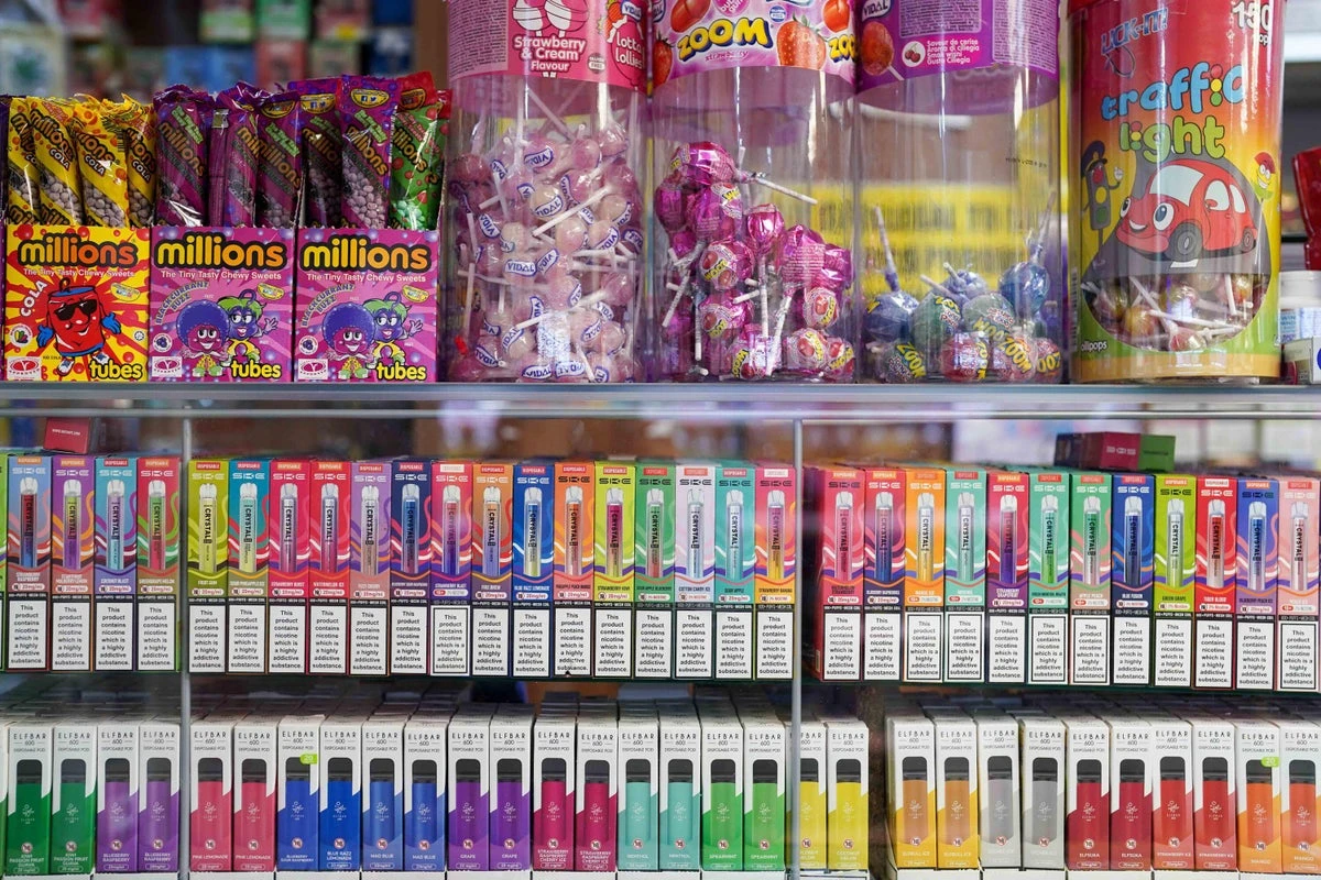 Organised crime gangs ‘using vape and candy shops as fronts’