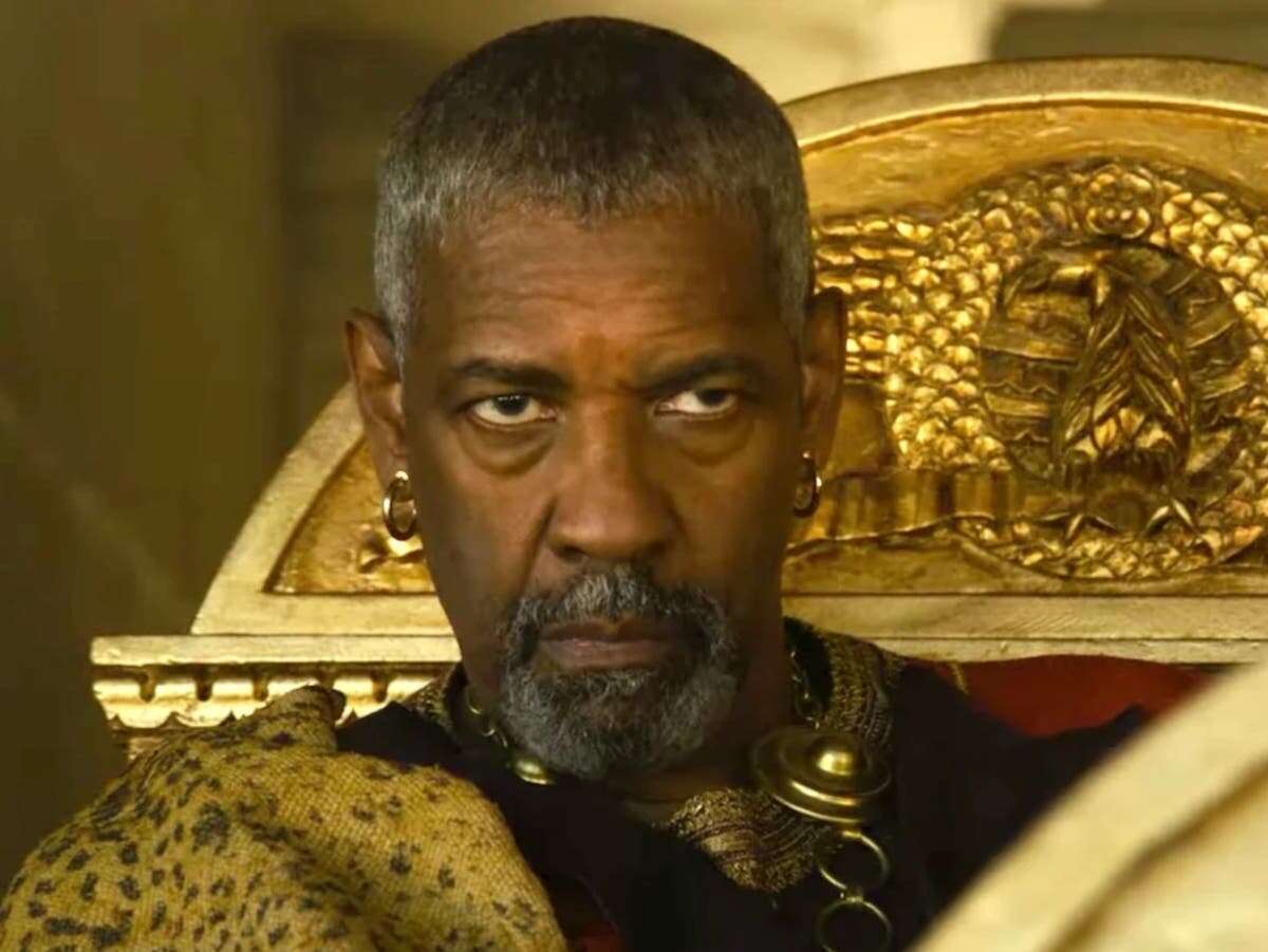 Denzel Washington says that his gay kiss was cut from Gladiator II