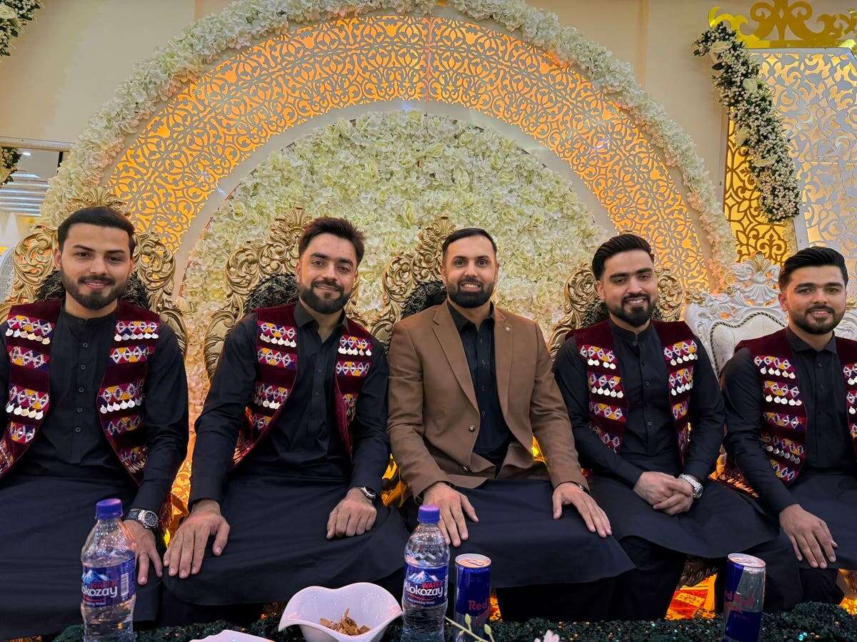 Afghan cricketer Rashid Khan’s wedding photos without bride go viral