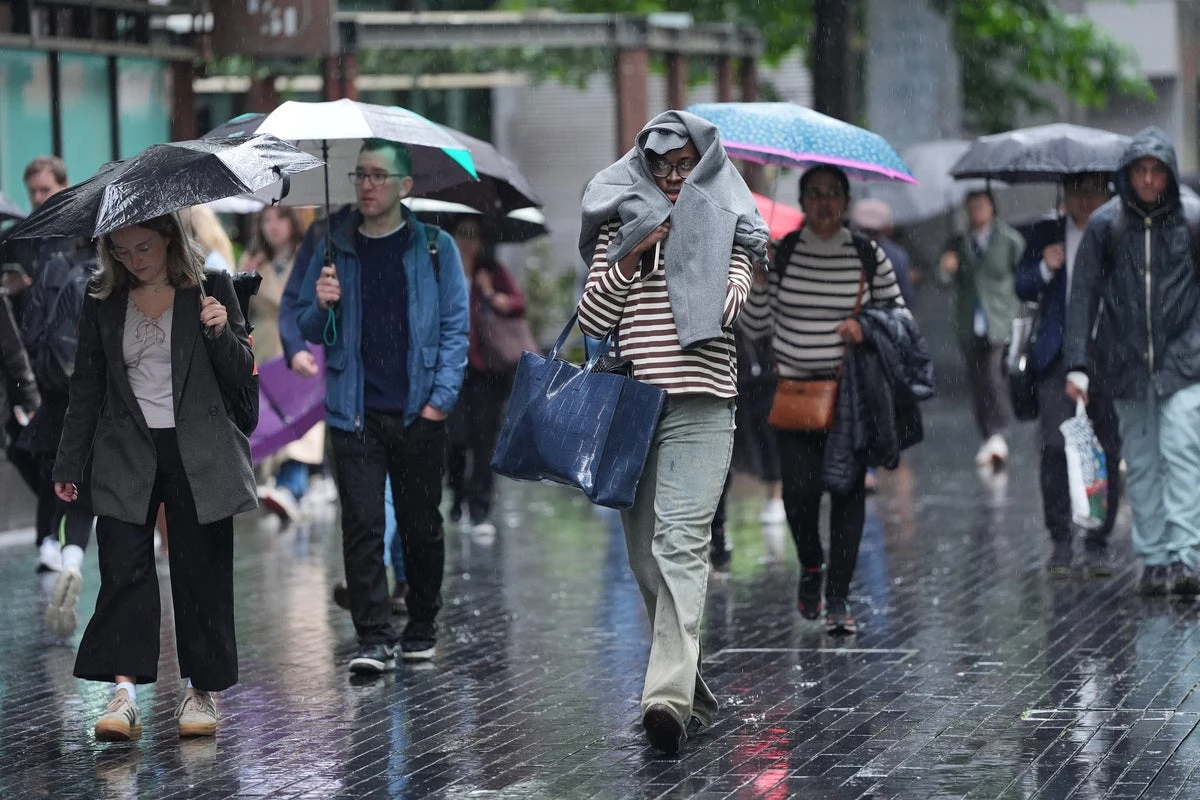 Mapped: Where three-day thunderstorm warning will impact UK at weekend