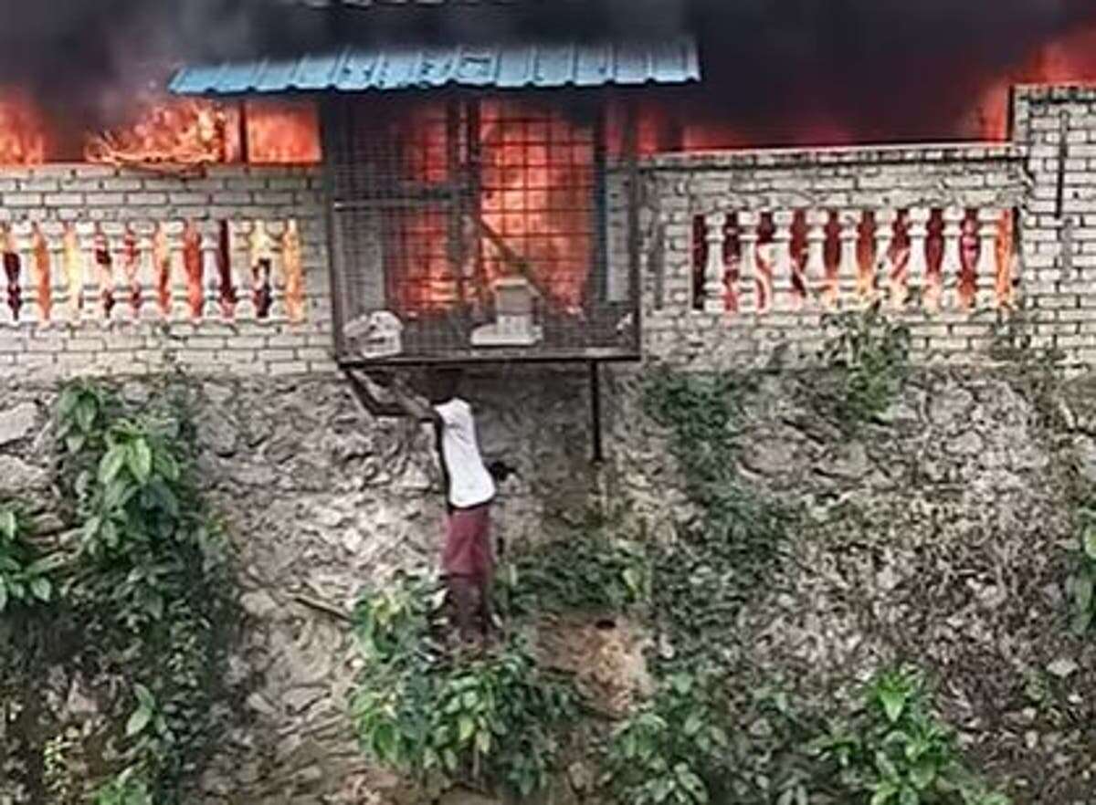 Malaysian boy hailed a hero after rescuing rabbits from fire