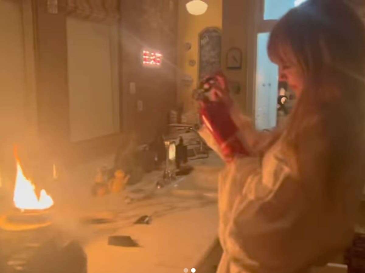 Gracie Abrams shares video of Taylor Swift putting out apartment fire