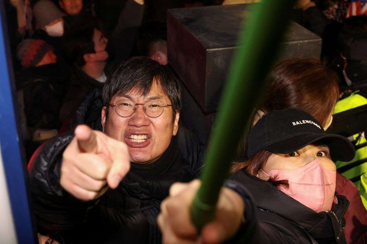 Yoon supporters break into court after president’s detention extended