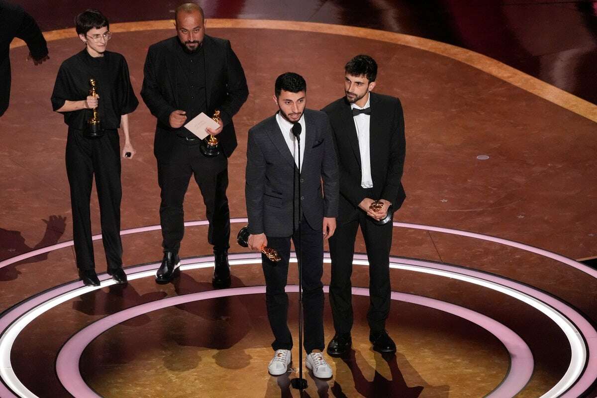 Oscar winners highlight need for peace in Middle East