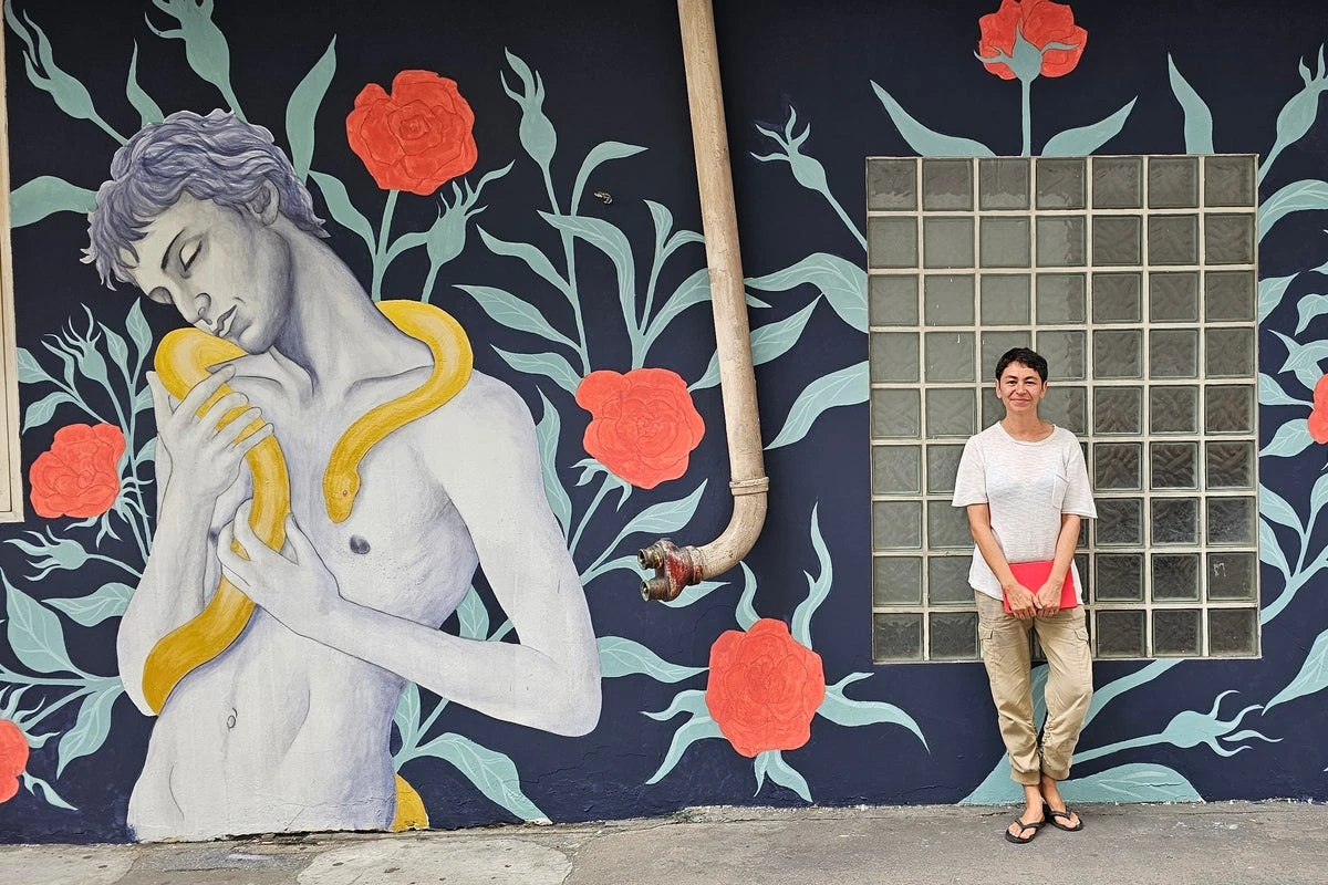 Artist protests ‘hypocrisy’ after nude mural painted over in Bangkok