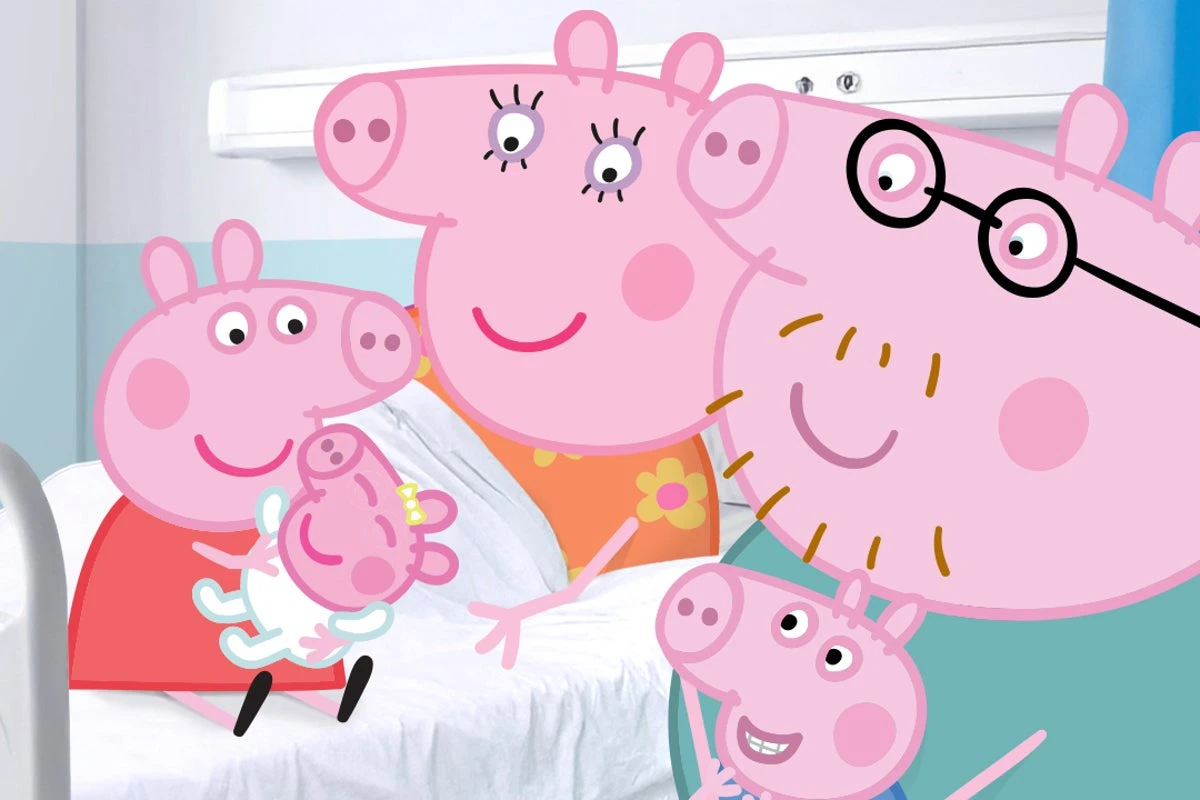 Peppa Pig’s family say they ‘were very lucky’ after birth of baby Evie