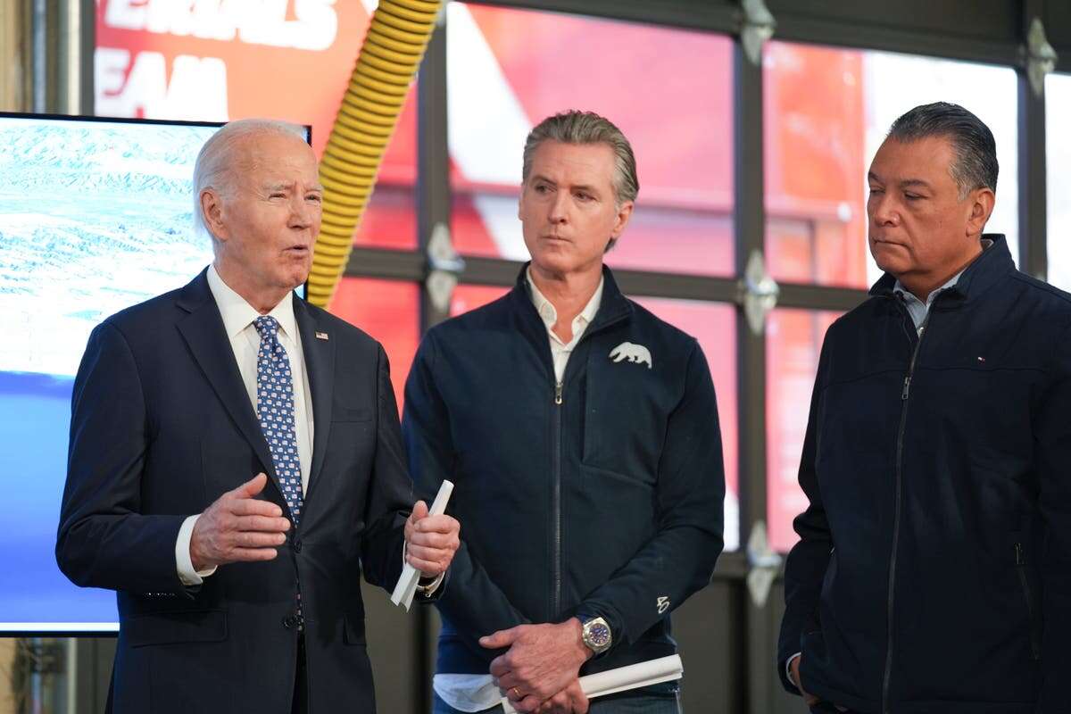 Biden ripped for ‘good news’ announcement during LA fire briefing