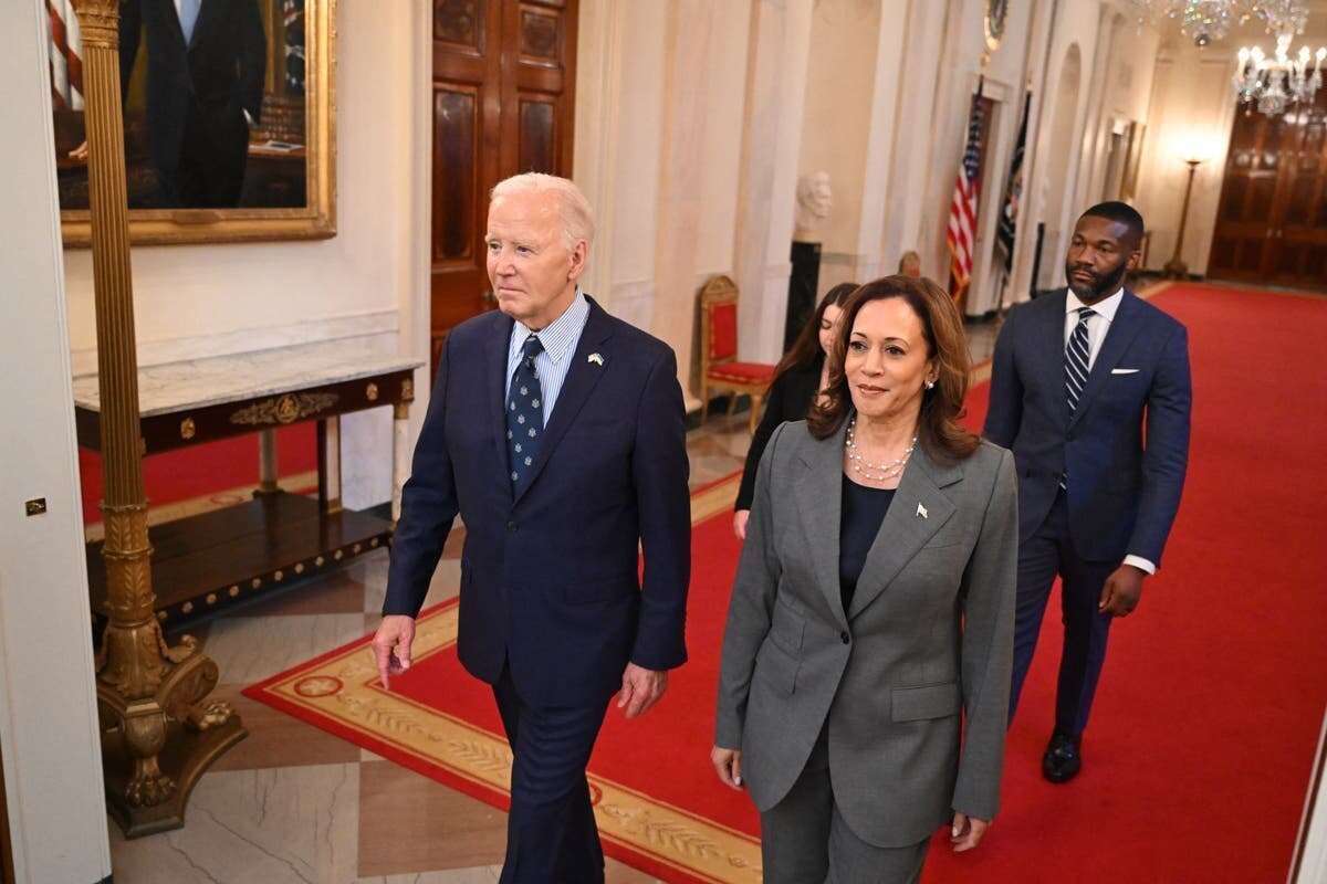 Harris’s team keeps Biden from campaign in ‘slow-moving breakup’