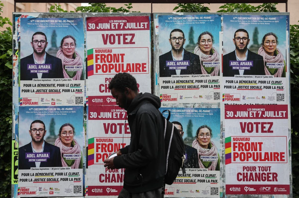 Live: Polls open in decisive second round of France’s snap elections