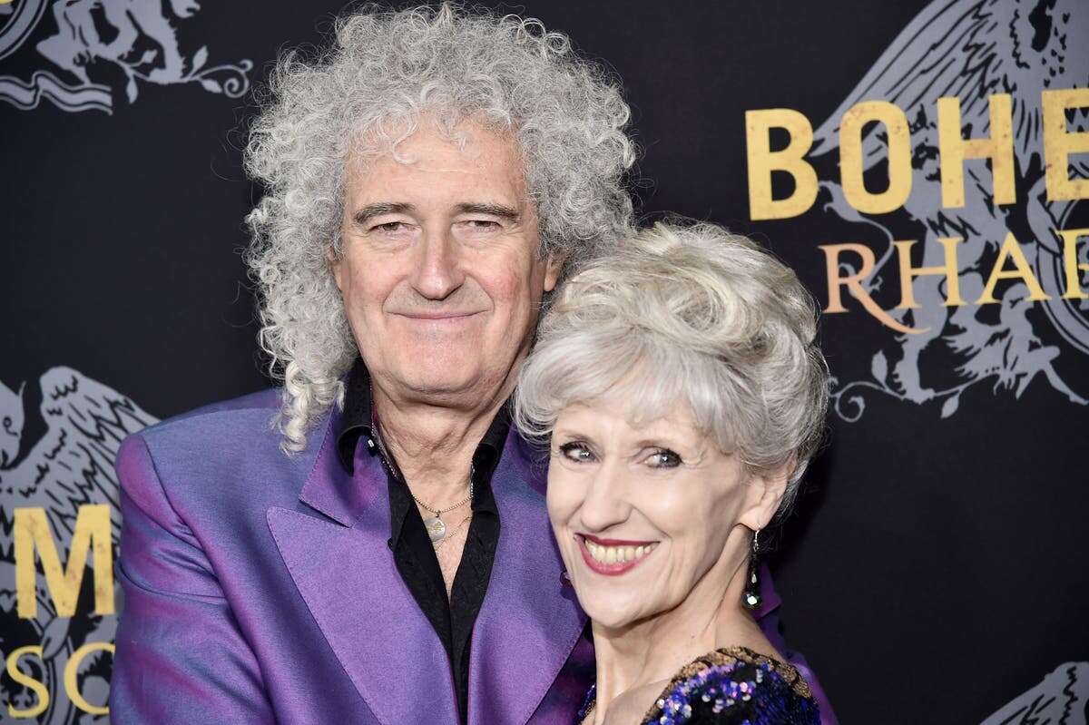 Anita Dobson shares health update about husband Brian May after stroke