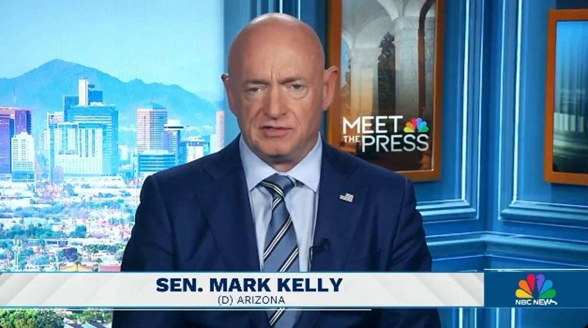 Mark Kelly won’t back conditions on aid to Israel