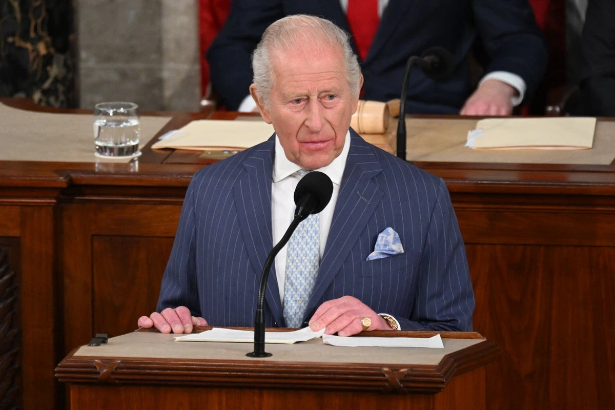 King’s Congress speech in full as he cracks jokes and hails alliance