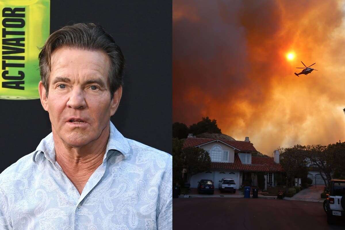 Dennis Quaid says his friends have lost their homes in the LA fires