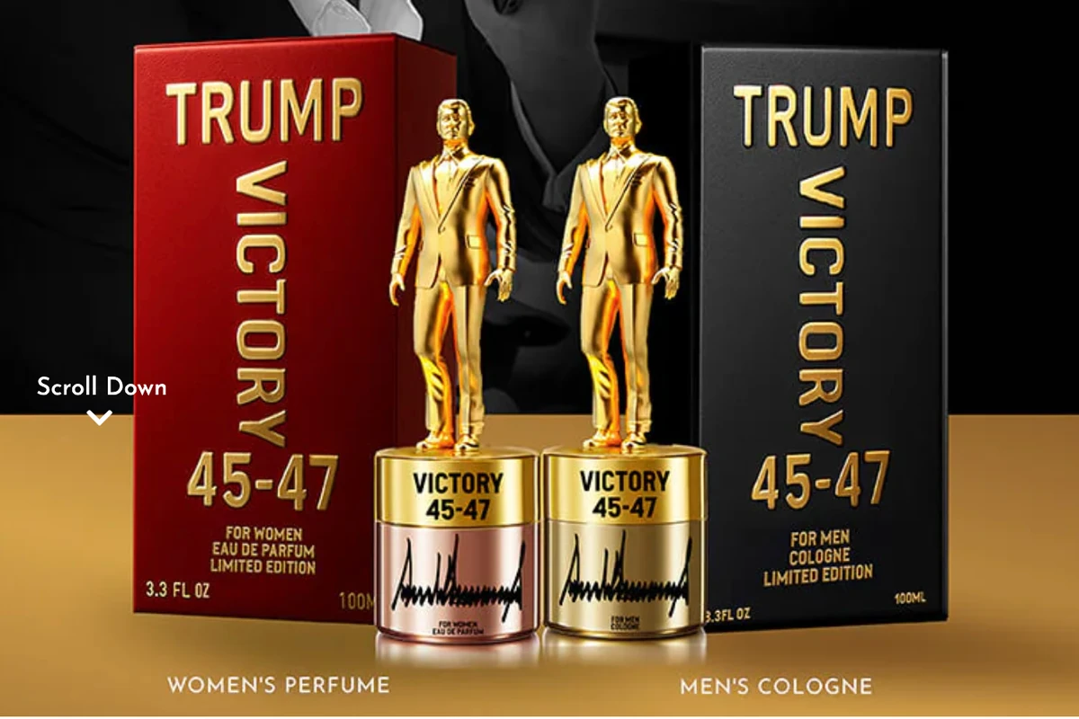 Now you can smell like Trump as president hawks perfume
