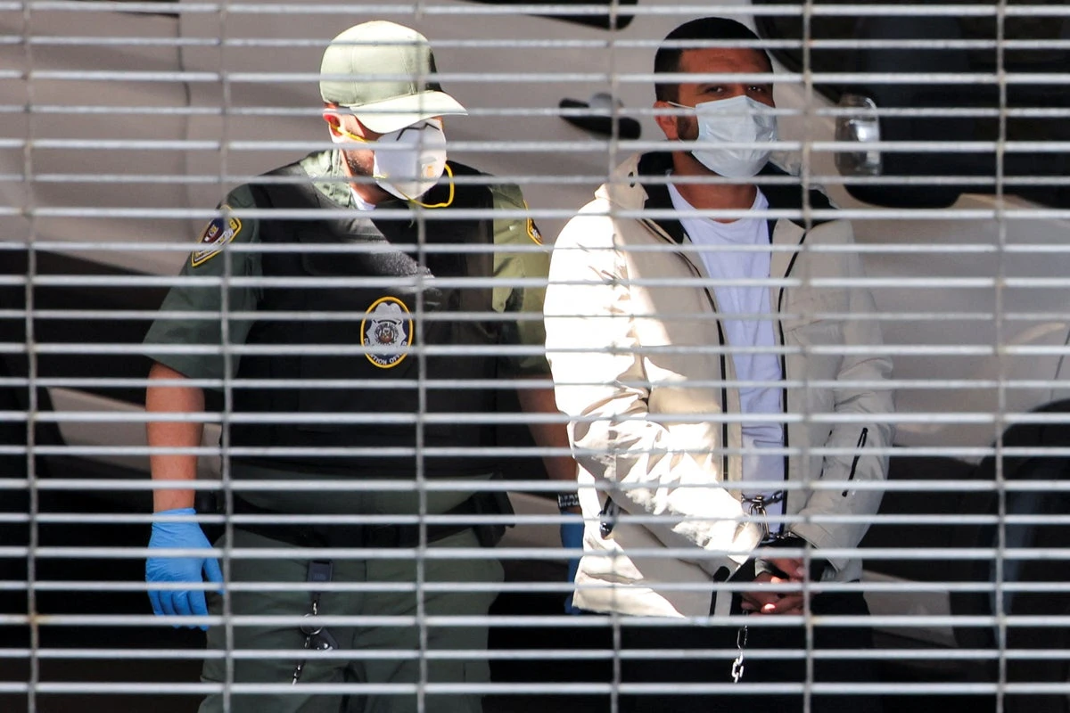 Masked ICE agents arresting immigrants inside courthouses across US