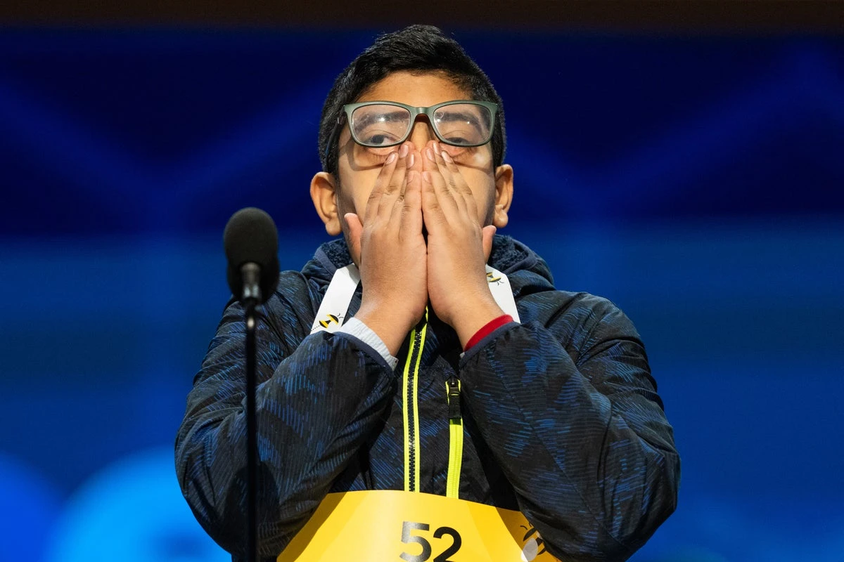 How one 14-year-old is training to win the National Spelling Bee