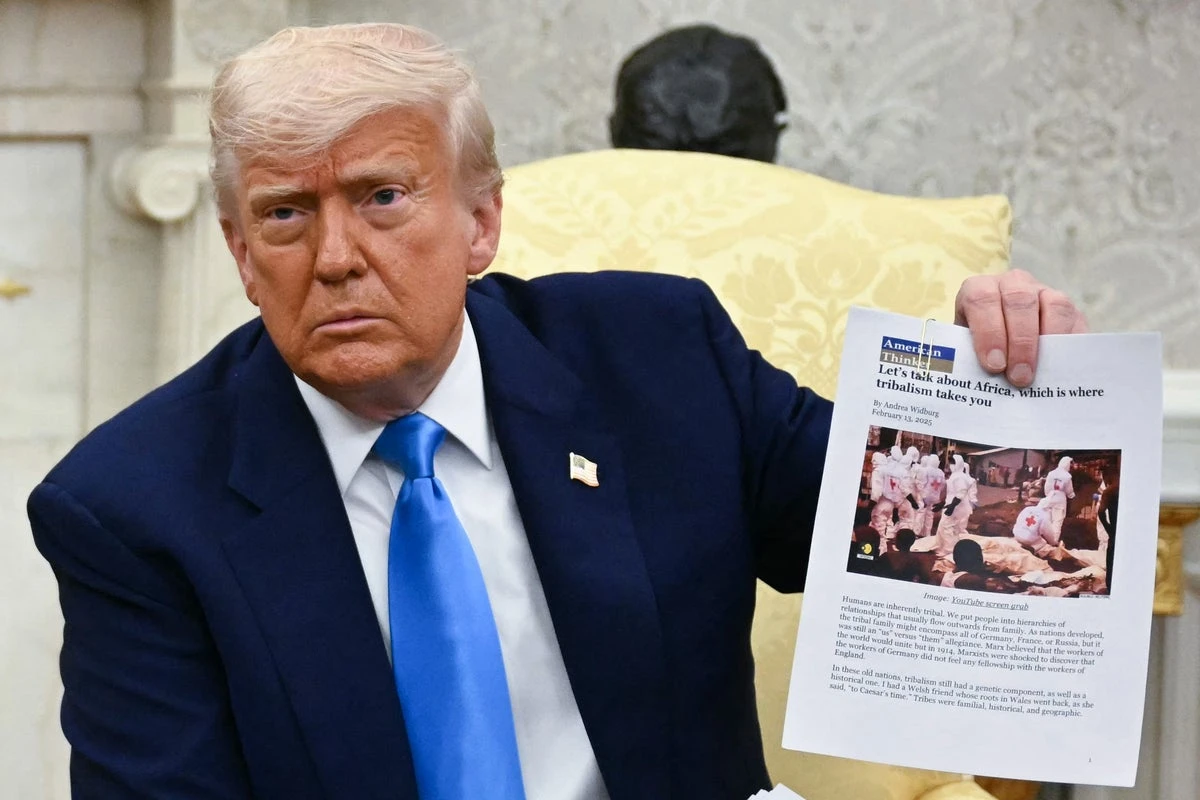 Trump claimed proof of genocide – here’s what the video really showed
