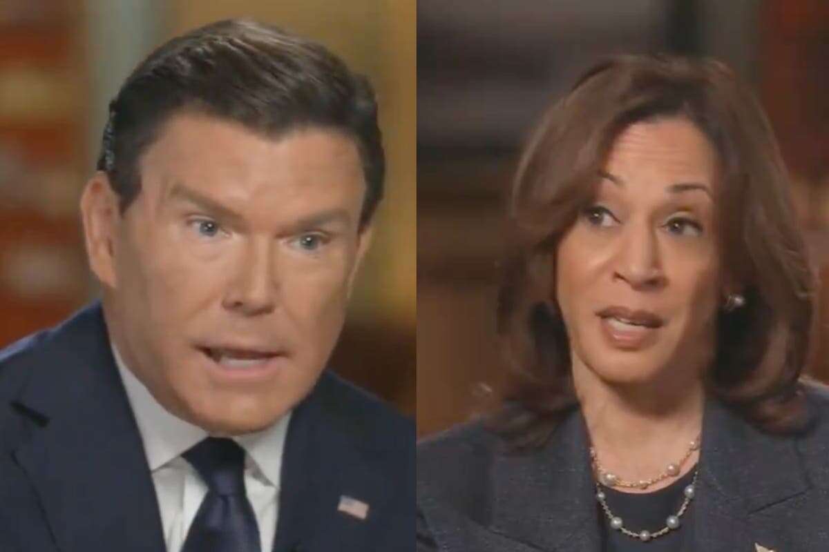 Bret Baier defends interrupting Kamala Harris during Fox interview