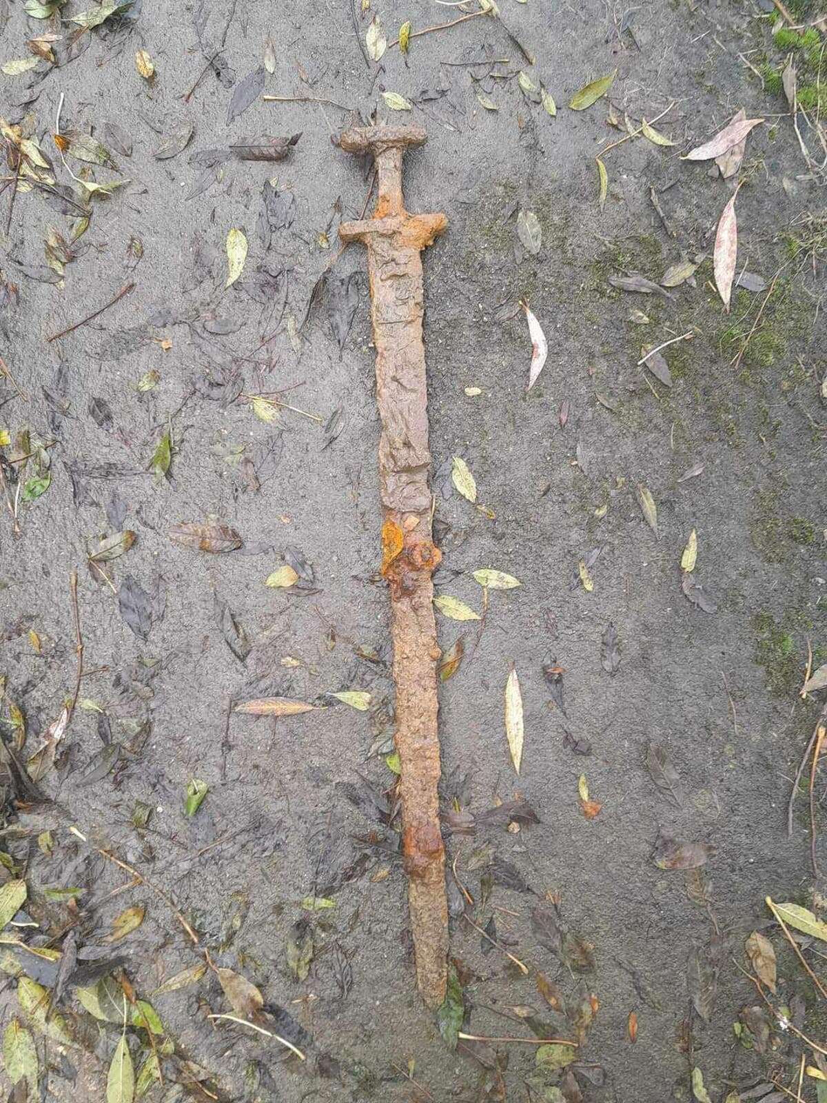 Rare 1,100-year-old Viking sword pulled from UK river