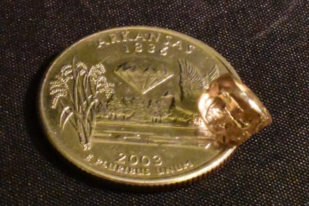 Couple finds rare 2.7-carat white diamond in Arkansas park