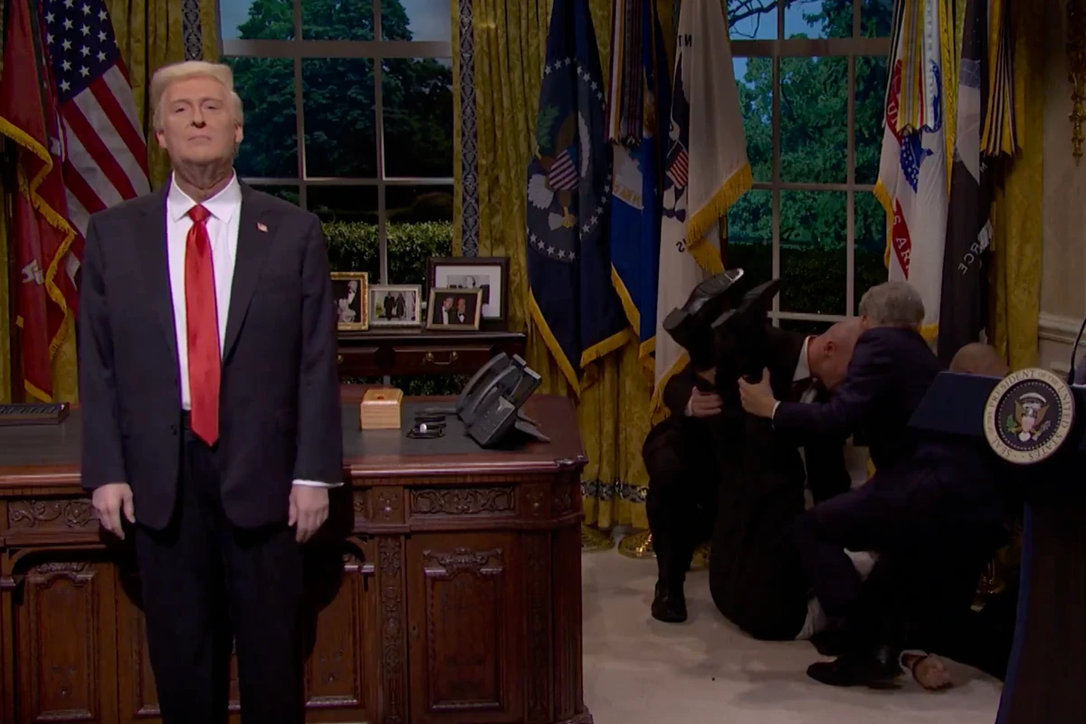 SNL blasts Trump’s pre-Thanksgiving flight cuts: ‘The planes are gone’