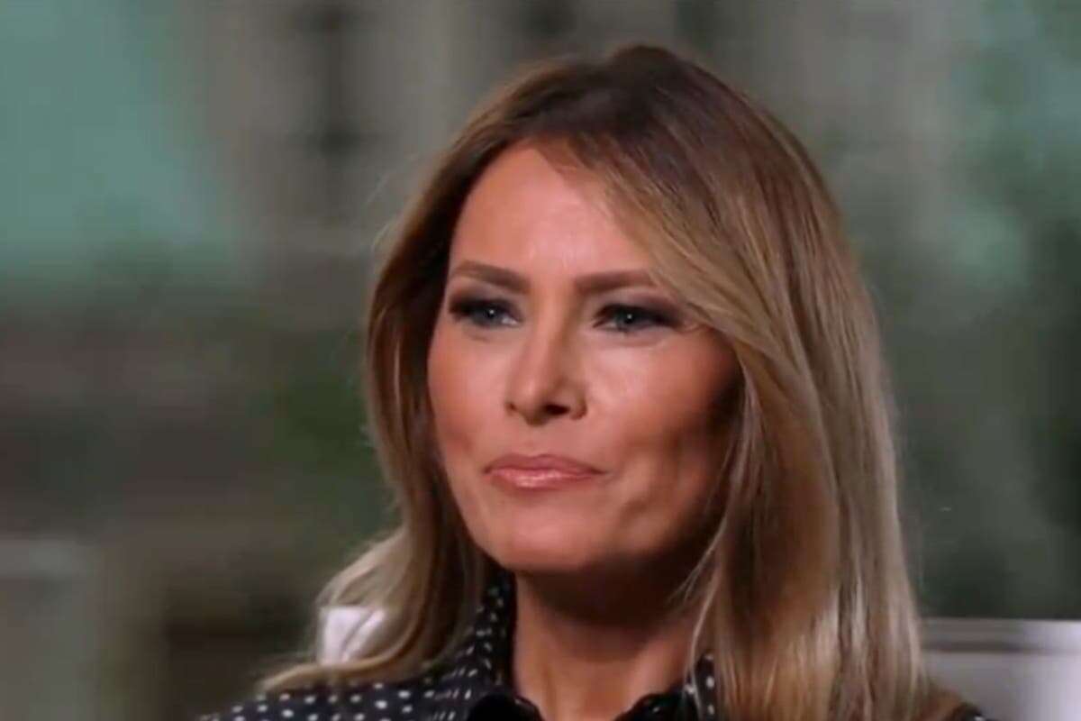 Melania Trump reveals the one word she’d use to describe husband