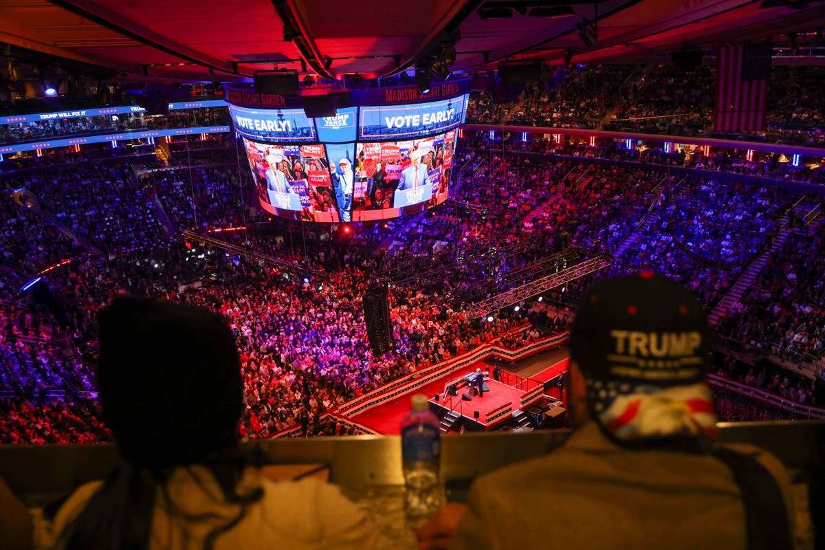 Trump’s MAGA crowd gets mean during MSG rally, but keeps their smiles