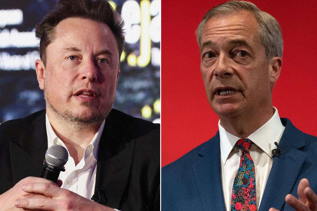 Farage hopes to ‘mend’ relations with Musk at Trump’s inauguration