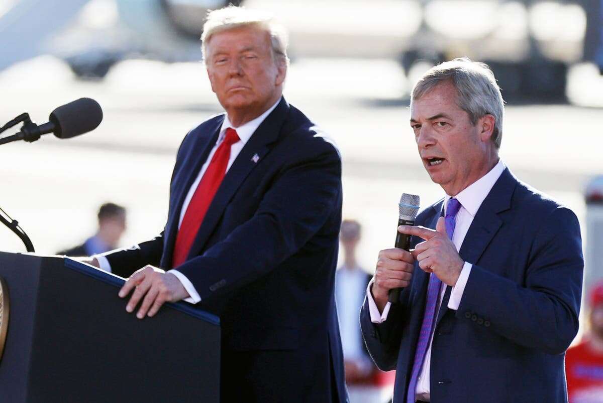 Farage hails Trump’s ‘incredible comeback’ as UK reacts to US election