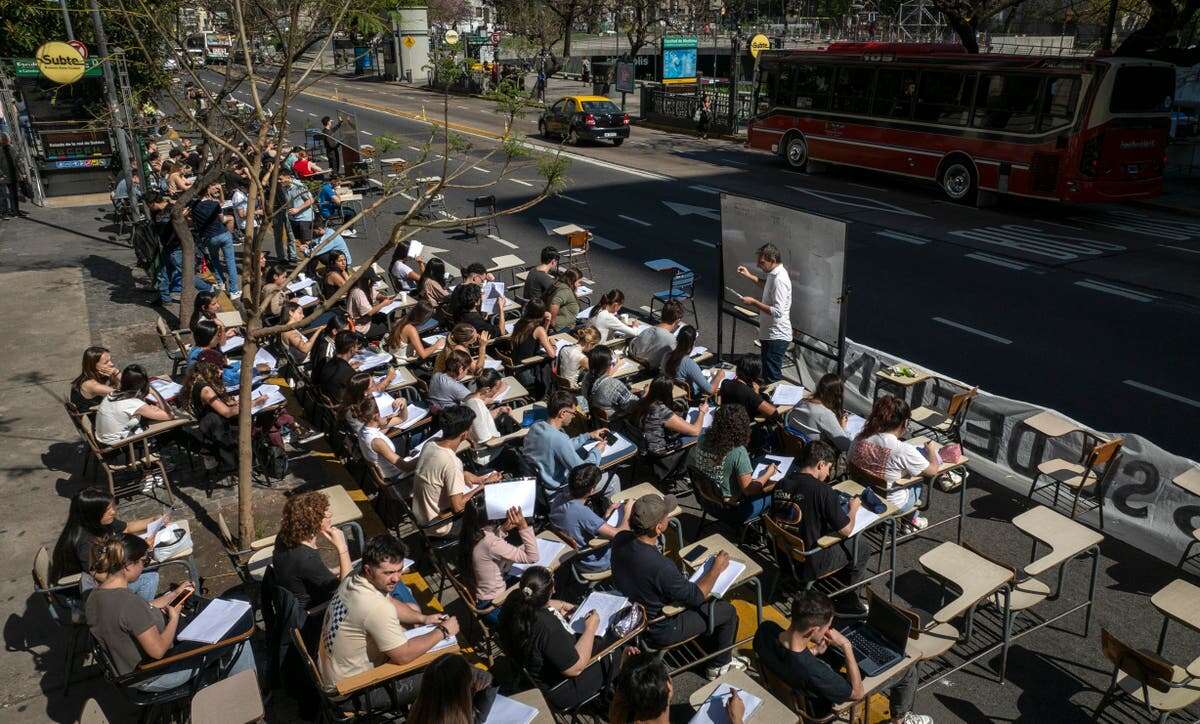 Public university protests escalate in challenge to Argentina's President Milei