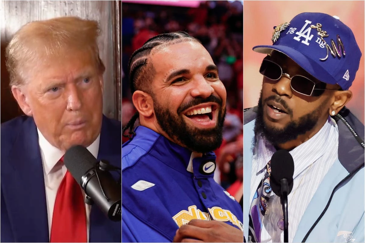 Trump weighs in on Drake vs Kendrick beef in Logan Paul interview