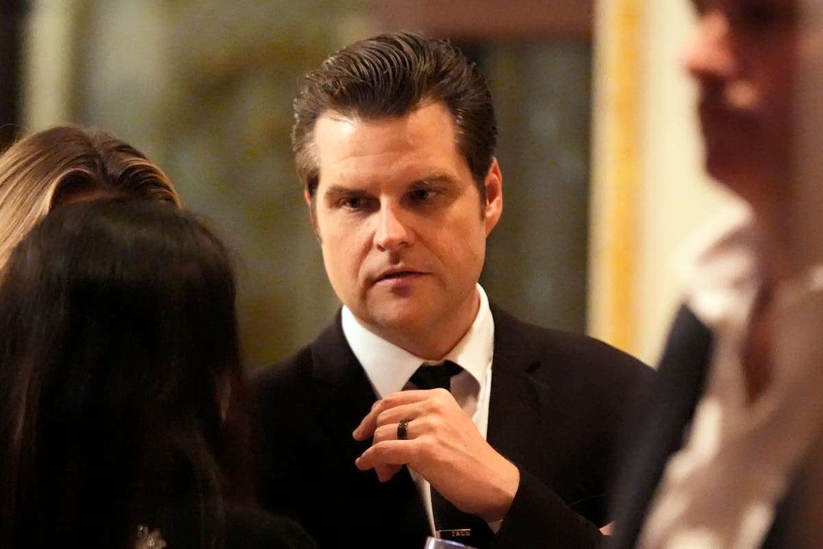 Trump privately admits Gaetz may not be confirmed as AG, report says