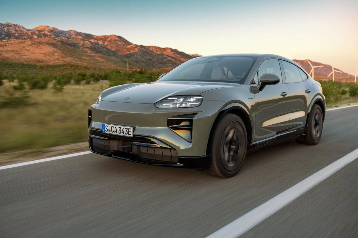Porsche’s electric Cayenne Coupe brings 911 style and huge performance