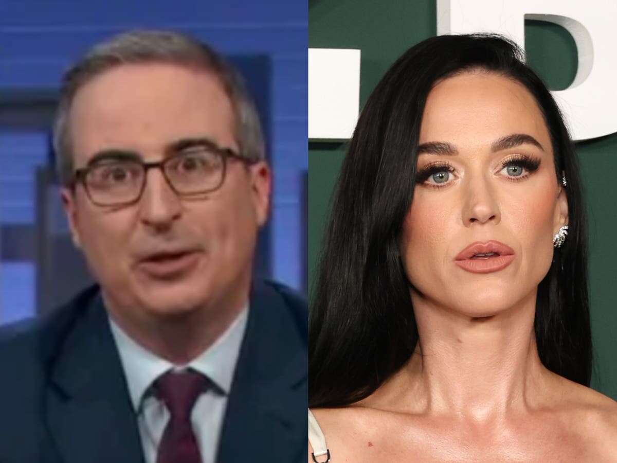 John Oliver ‘blames’ Katy Perry for Trump’s US election victory