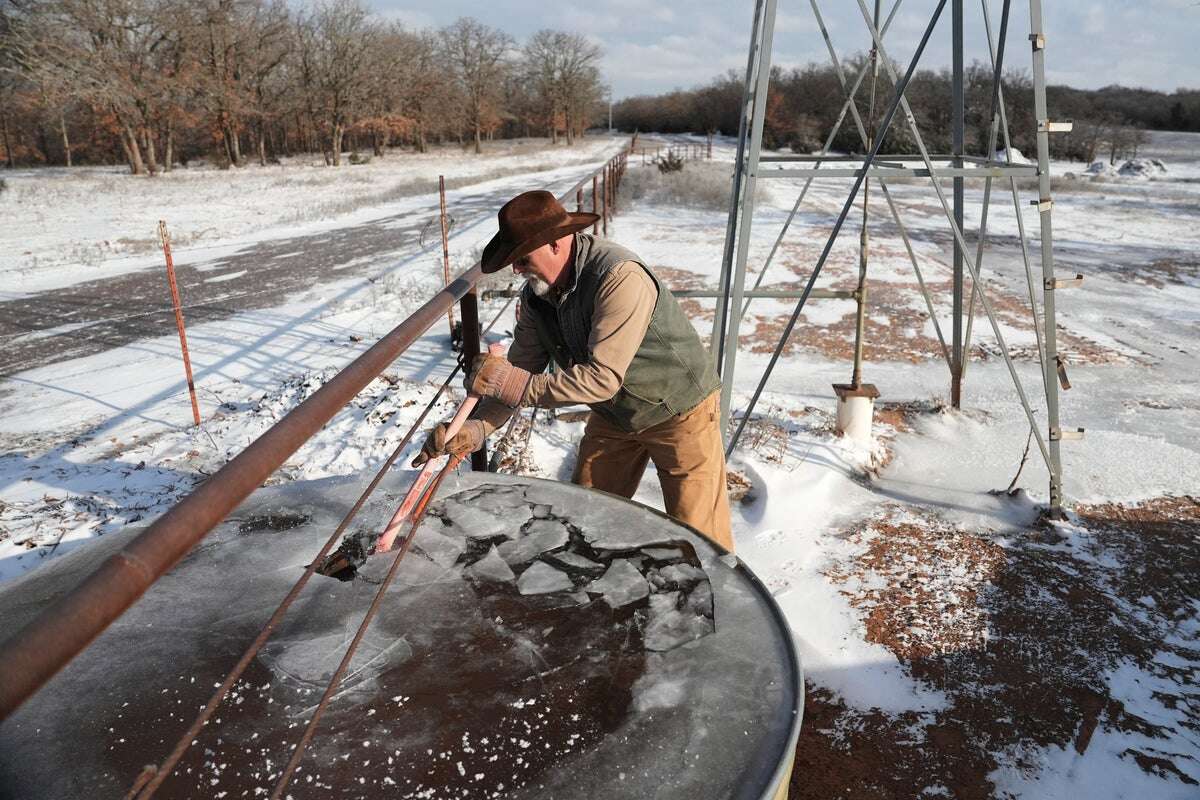 Polar vortex makes much of US colder than Greenland, but warmth is coming. Then more cold