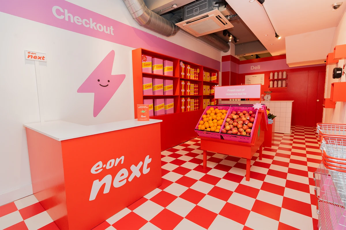 E.ON launch a pop-up grocery shop to teach you about EV charging costs