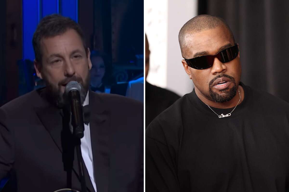 Kanye West thanks Adam Sandler ‘for the love’ after SNL50 tribute song