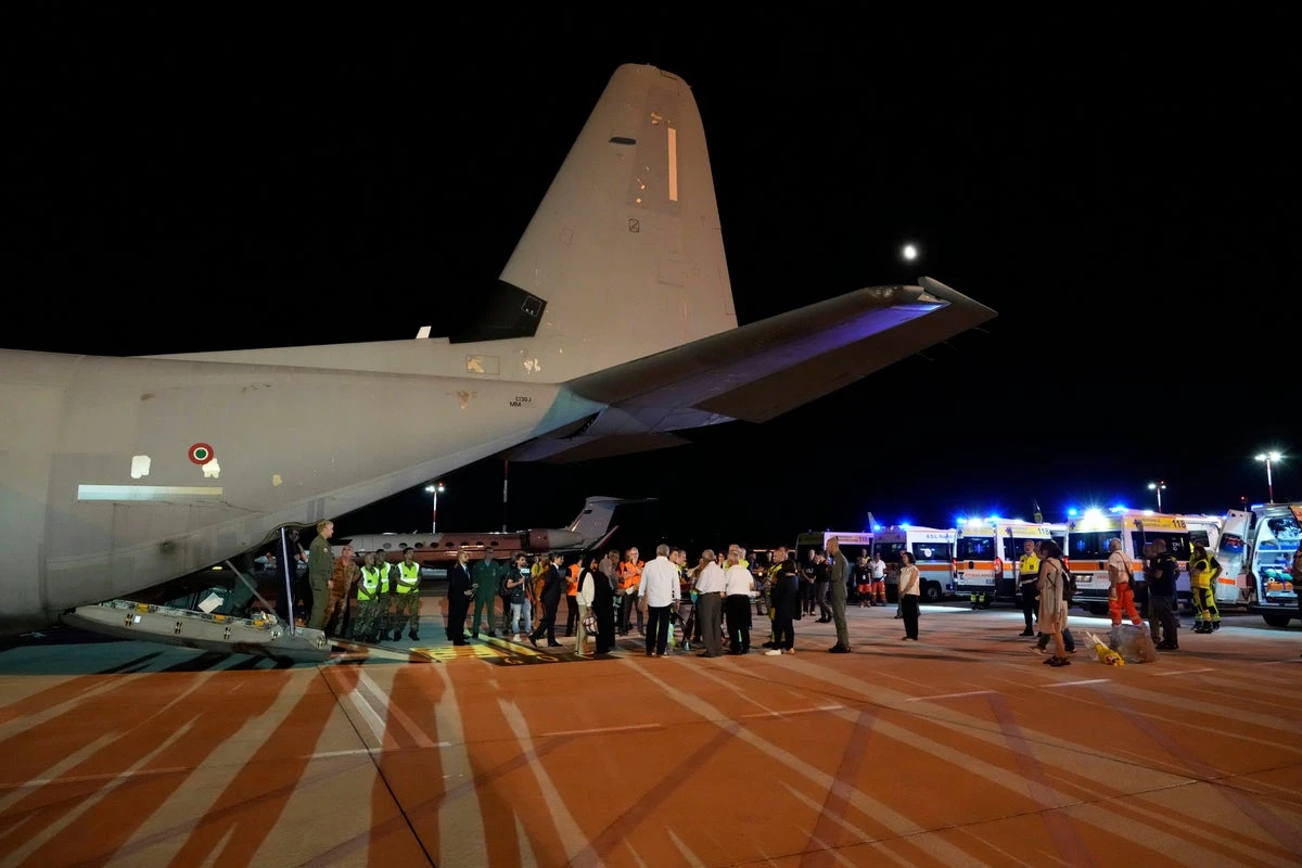 An Italian funeral for a Palestinian woman evacuated from Gaza becomes a call to 'make noise'