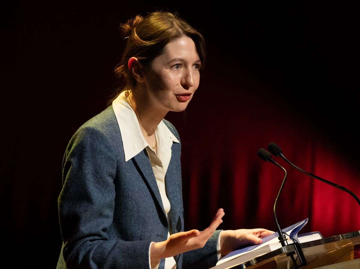 Sally Rooney kicks off book talk with impassioned pro-Palestine speech