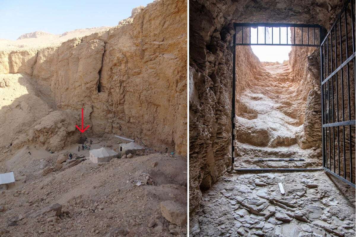 Archaeologists may have found second tomb of Egyptian pharaoh