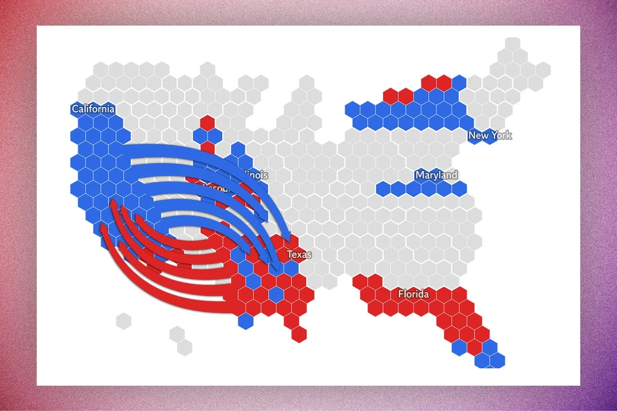 Doomsday maps as Texas and California go nuclear on 2026 redistricting