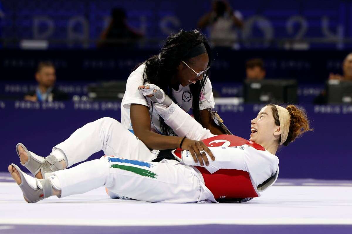 Afghan taekwondo para-athlete wins first medal for Refugee Team